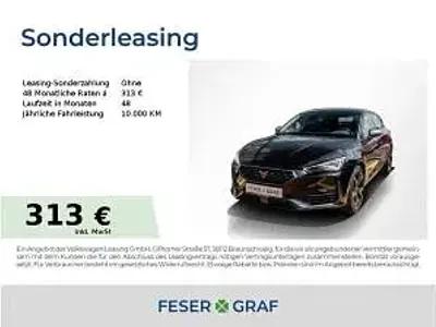 Gebraucht Cupra Leon VZ 245 PS (180 kW) 2023 Midnight schwarz metallic Limousine
