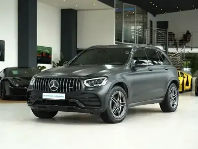Gebraucht Mercedes GLC43 AMG AMG 390 PS (286 kW) 2019 Diamantweiss  metalliclack SUV