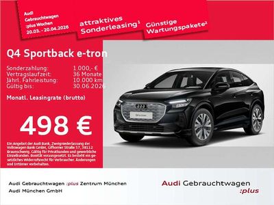 Gebraucht Audi Q4 e-tron 250 kW (340 PS) 2024 Mythosschwarz metallic SUV