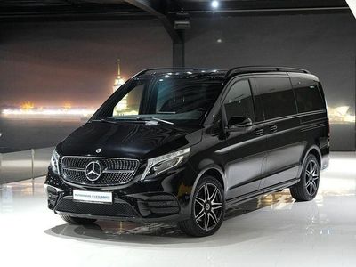 Obsidianschwarz metallic Gebraucht 2022 Mercedes V300 Avantgarde Edition Van / Kleinbus | 58.980 € (Superpreis)