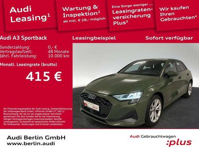 Gebraucht Audi A3 Ambiente 150 PS (110 kW) 2024 Distriktgrün metallic Kombi