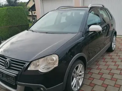 Gebraucht VW Polo Cross 69 PS (50 kW) 2009 Schwarz Kleinwagen