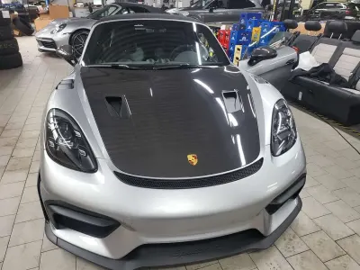 Gebraucht Porsche 718 Spyder RS 500 PS (367 kW) 2024 Silber Cabrio