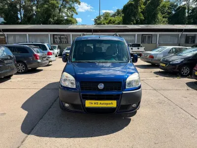 Gebraucht Fiat Doblò 77 PS (56 kW) 2009 Blau Van / Kleinbus