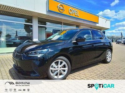 Gebraucht Opel Corsa Elegance 101 PS (74 kW) 2023 Lackierung schwarz perla nera/typ aussenverkleidung metalliclackierung Kleinwagen