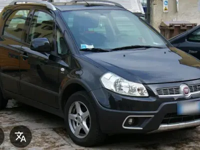 Gebraucht Fiat Sedici 120 PS (88 kW) 2010 Schwarz SUV