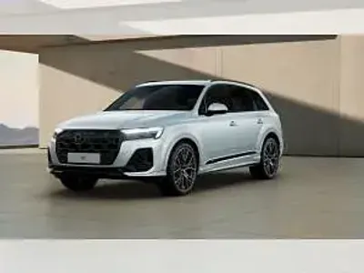 Neu Audi Q7 S-Line 340 PS (250 kW) 2026 Silber (satellitsilber metallic) SUV