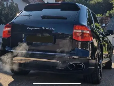 Gebraucht Porsche Cayenne Turbo 500 PS (367 kW) 2009 Schwarz SUV