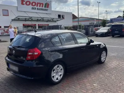 Gebraucht BMW 116 116 PS (85 kW) 2007 Schwarz Kleinwagen
