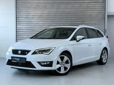 Brugt Seat Leon ST FR 150 HK (110 kW) 2015 Hvid Stationcar