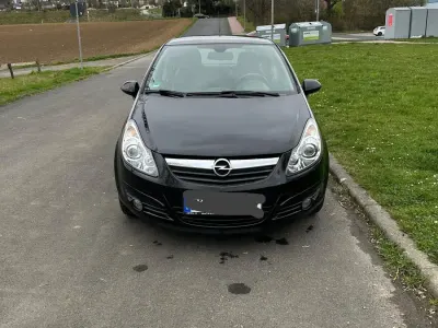 Gebraucht Opel Corsa 90 PS (66 kW) 2009 Schwarz Kleinwagen