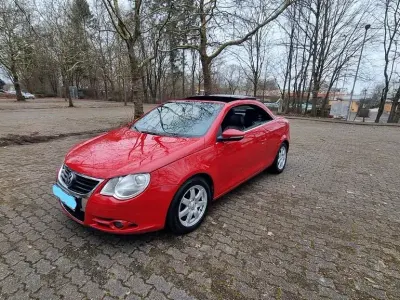 Gebraucht VW Eos 122 PS (89 kW) 2008 Rot Cabrio