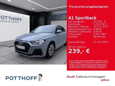 Gebraucht Audi A1 Sportback Advanced 116 PS (85 kW) 2025 Grau Kleinwagen