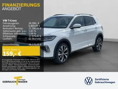 Novo VW T-Cross R-line 116 HP (85 kW) 2026 Branco SUV