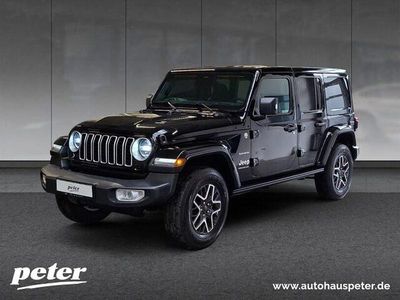 Neu Jeep Wrangler Sahara 272 PS (200 kW) 2025 Schwarz SUV