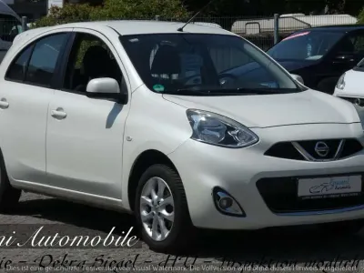 Gebraucht Nissan Micra Acenta 80 PS (58 kW) 2017 White pearl (m) Kleinwagen