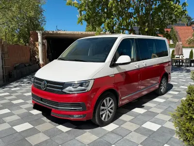 Brugt VW T6 Highline 204 HK (150 kW) 2018 Rød Van