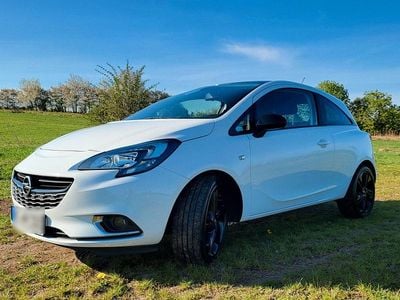 Gebraucht Opel Corsa Color Edition 101 PS (74 kW) 2015 Weiß Kleinwagen