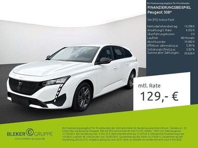 Weiss Gebraucht 2022 Peugeot 308 Limousine | 16.980 € (Fairer Preis)