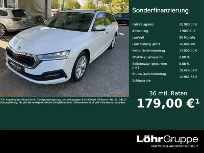 Gebraucht Skoda Octavia Ambition 150 PS (110 kW) 2022 Weiß Kombi