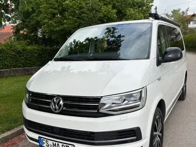 Gebraucht VW Multivan 204 PS (150 kW) 2018 Weiß Van / Kleinbus