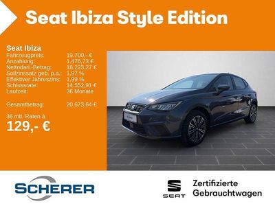 Gebraucht Seat Ibiza Style 116 PS (85 kW) 2024 Grau Kleinwagen