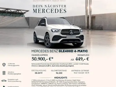 Gebraucht Mercedes GLE400