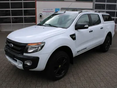 Brugt Ford Ranger Wildtrack 200 HK (147 kW) 2013 Hvid Pickup / Ladvogn