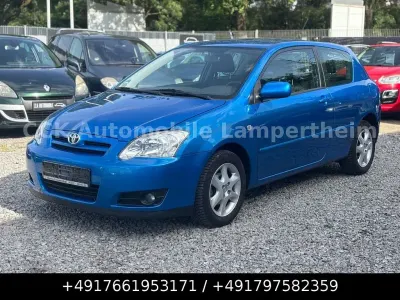 Gebraucht Toyota Corolla Edition 110 PS (80 kW) 2006 Blau Kleinwagen