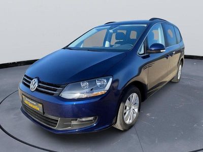 Gebraucht VW Sharan Comfortline 150 PS (110 kW) 2019 Atlantic blue Van / Kleinbus