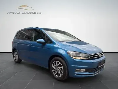 Gebraucht VW Touran Sound 150 PS (110 kW) 2017 Blau Van / Kleinbus