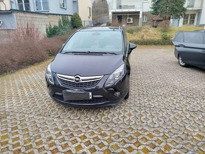 Gebraucht Opel Zafira Tourer Selection 131 PS (96 kW) 2012 Schwarz Van / Kleinbus