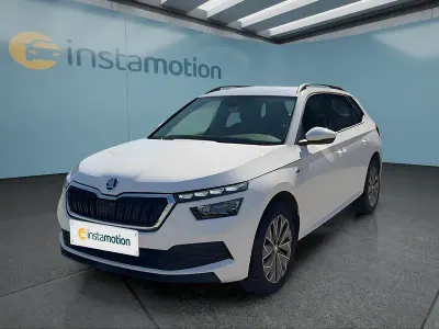Gebraucht Skoda Kamiq Clever 110 PS (80 kW) 2021 Weiß SUV