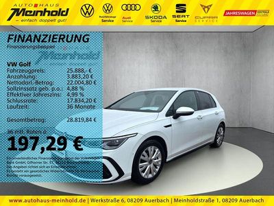 Gebraucht VW Golf VIII R-line 131 PS (96 kW) 2024 Pure white Limousine