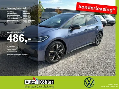 Neu VW ID.3 Style 139 kW (190 PS) 2026 Nordmeerblau Kleinwagen
