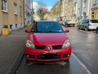 Gebraucht Renault Clio 58 PS (42 kW) 2008 Rot Kleinwagen