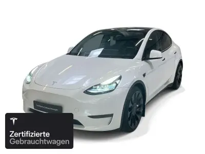 Occasion Tesla Model Y Performance 392 kW (533 ch) 2023 Blanc SUV