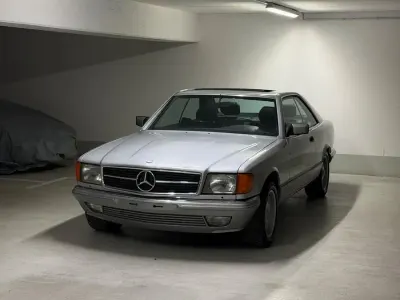 Gebraucht Mercedes 500 AMG 231 PS (169 kW) 1983 Silber Coupé