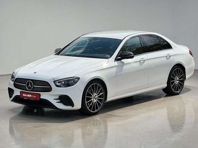 Usata Mercedes E220 AMG 194 CV (142 kW) 2021 Bianco Berlina