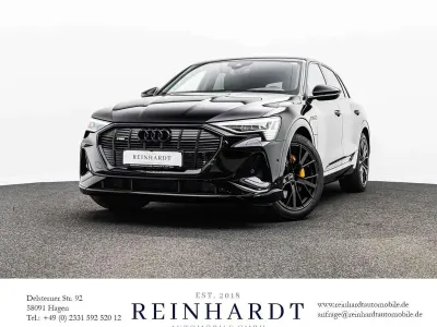 Gebraucht Audi e-tron Black Edition 230 kW (313 PS) 2022 Mythosschwarz metallic SUV