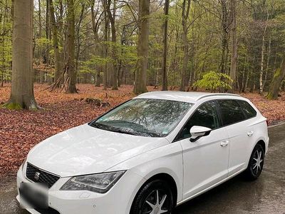 Gebraucht Seat Leon ST Style 105 PS (77 kW) 2014 Weiß Kombi