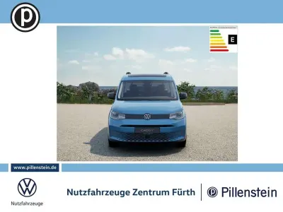 Neu VW Caddy Maxi California 122 PS (89 kW) 2025 Blau Van / Kleinbus