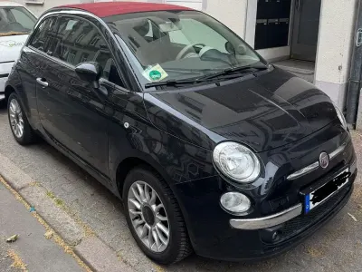 Używany Fiat 500C Pop Star 69 KM (50 kW) 2014 Czarny Kabriolet
