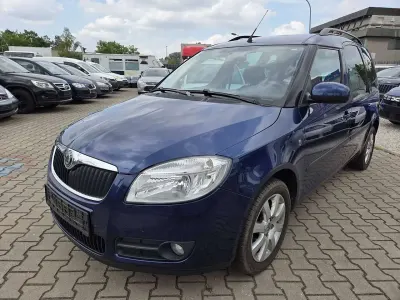 Gebraucht Skoda Roomster Style 105 PS (77 kW) 2009 Blau Van / Kleinbus