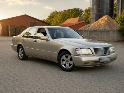 Gebraucht Mercedes S320 231 PS (169 kW) 1992 Gold Limousine