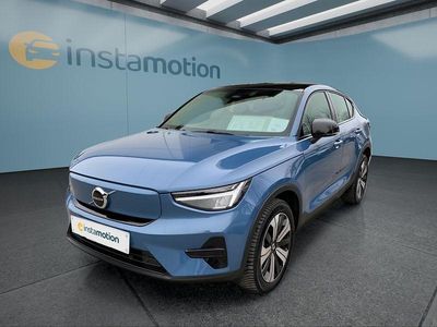 Blau Gebraucht 2022 Volvo C40 Core SUV | 29.799 € (Fairer Preis)