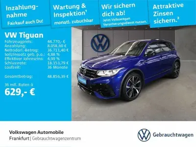 Gebraucht VW Tiguan R 320 PS (235 kW) 2023 L9 lapiz blue metallic SUV