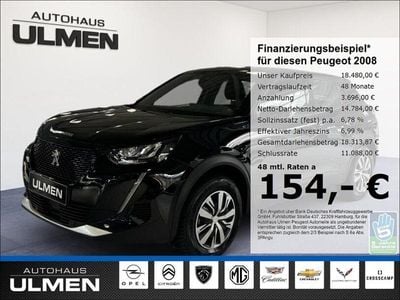 Schwarz Gebraucht 2023 Peugeot e-2008 Active SUV | 18.480 € (Guter Preis)