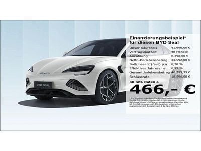 Weiss Neu 2025 BYD Seal Design Limousine | 41.990 € (Fairer Preis)