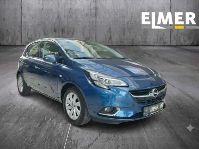 Gebraucht Opel Corsa 101 PS (74 kW) 2016 Blau Kleinwagen
